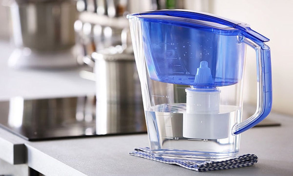 Le filtre à eau peut contenir 2 l, carafe filtrante en verre pour porte  du