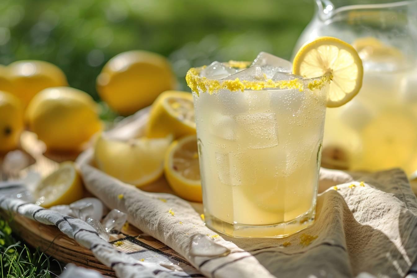 Citronnade maison : une boisson idéale pour l'été